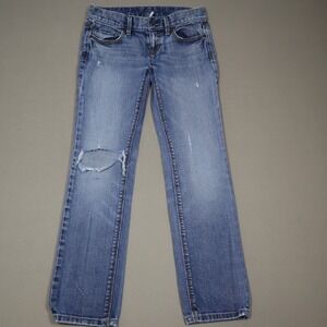 Loft Petites Modern Slim Ripped Jeans -‎ Size 0P